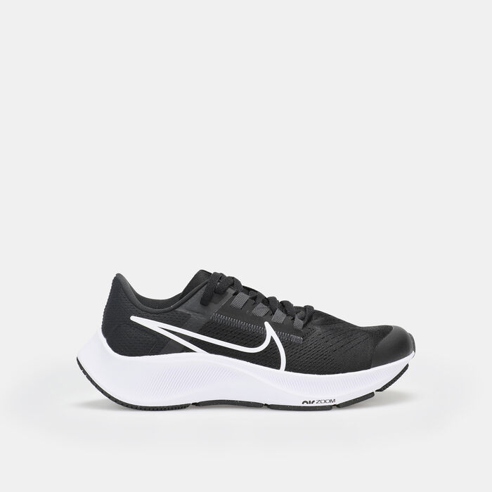 Nike Kids' Air Zoom Pegasus 38 Shoe Black Nike Kids' Air Zoom Pegasus 38 Shoe Black image number 0