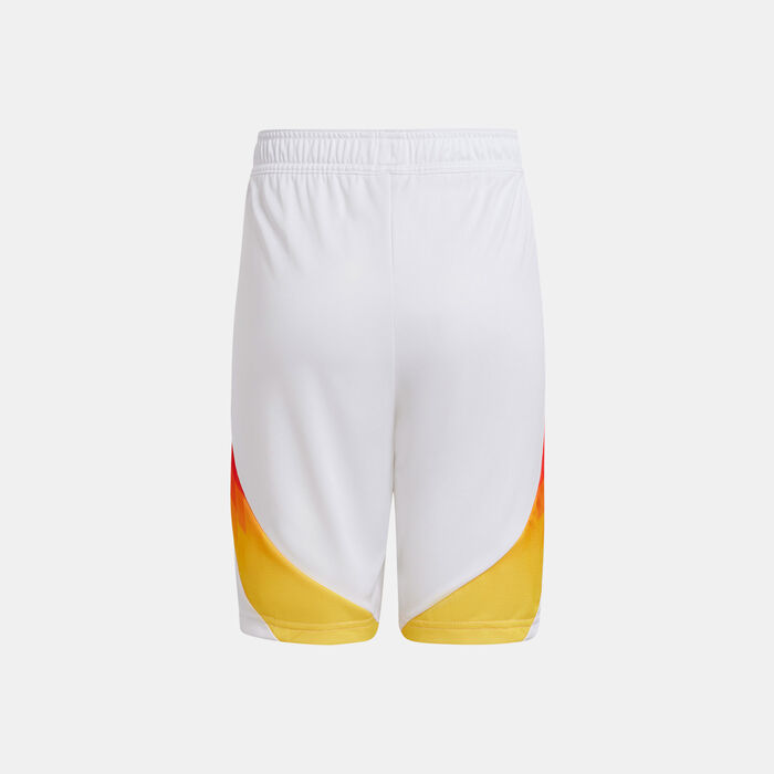 adidas Kids' Germany Replica Home Football Shorts - 2024 White adidas Kids' Germany Replica Home Football Shorts - 2024 White image number 1