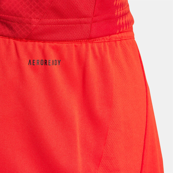 adidas Men's Bayern Munich Replica Home Football Shorts - 2024/25 Red adidas Men's Bayern Munich Replica Home Football Shorts - 2024/25 Red image number 4