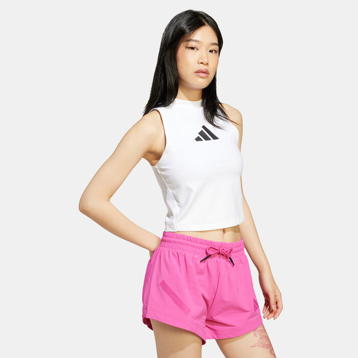 adidas Women's Z.N.E. Tank Top White image number 2