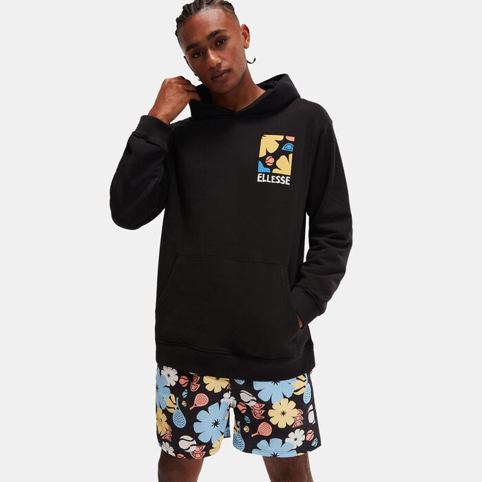 ellesse Men's Tepsoni Graphic Printed Hoodie Black ellesse Men's Tepsoni Graphic Printed Hoodie Black image number 0