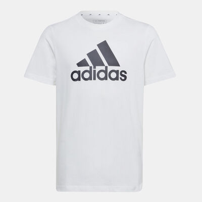 adidas Kids' Essentials Big Logo T-Shirt White