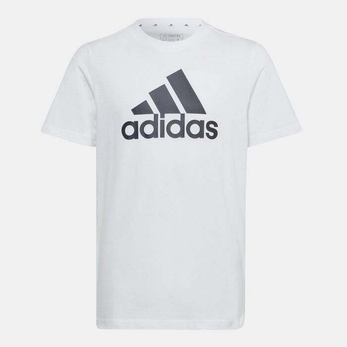 adidas Kids' Essentials Big Logo T-Shirt White image number 0