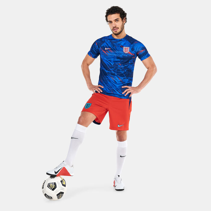 Nike Men's England Dri-FIT Stadium Away Shorts - 2022 Red Nike Men's England Dri-FIT Stadium Away Shorts - 2022 Red image number 2