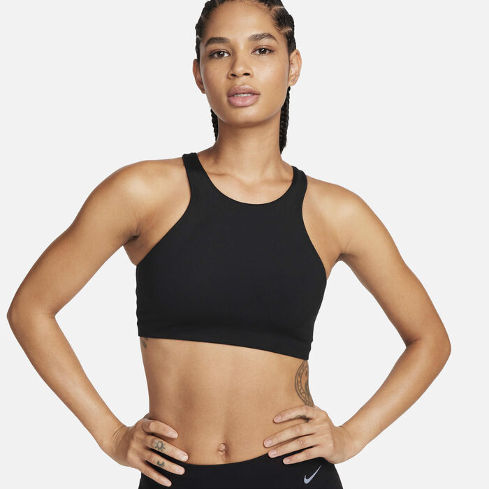 Nike Women's One Medium-Support Sports Bra Black Nike Women's One Medium-Support Sports Bra Black image number 0