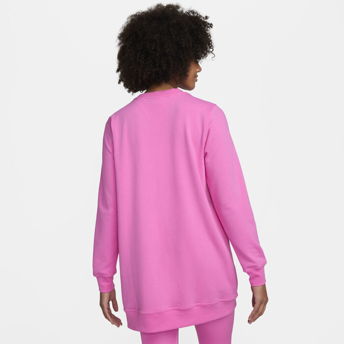 Nike Women's Dri-FIT One Tunic Pink image number 1