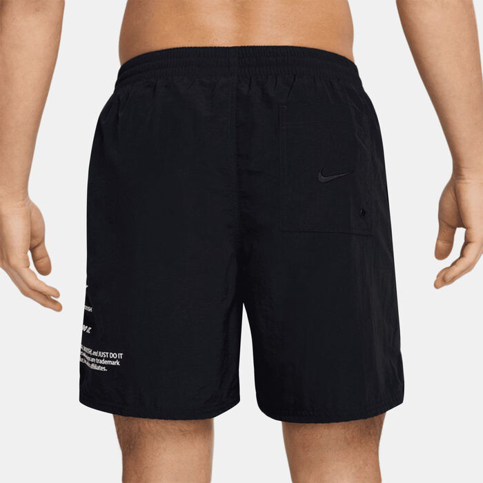 Nike Swim Men's Swimming Volley Shorts Black Nike Swim Men's Swimming Volley Shorts Black image number 1