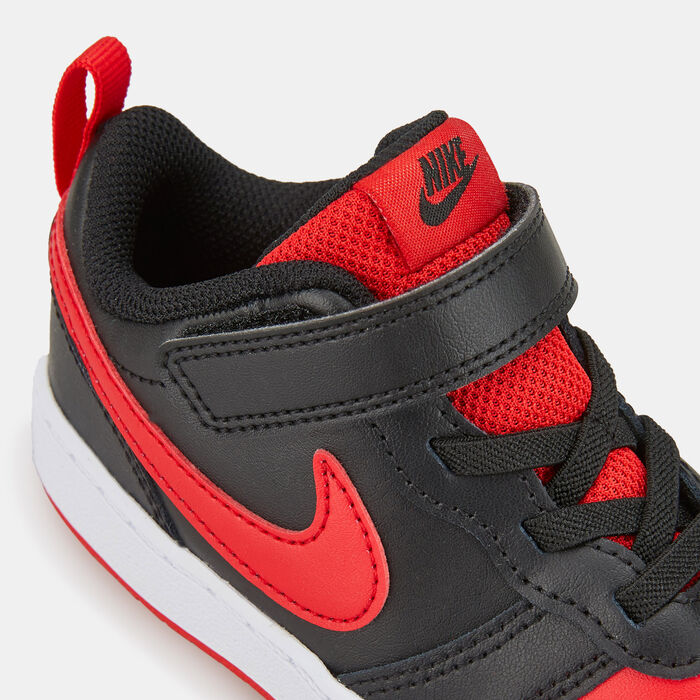 Nike Kids' Court Borough Low 2 Shoe (Baby and Toddler) Black image number 4