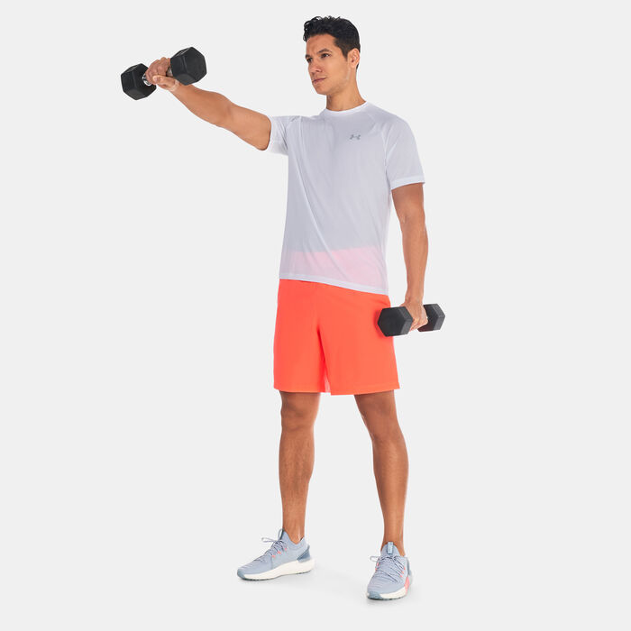 Under Armour Men's UA Woven Graphic Shorts Orange Under Armour Men's UA Woven Graphic Shorts Orange image number 2