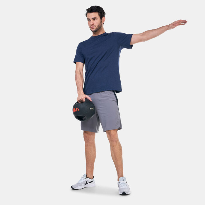 Nike Men's Primary Dri-FIT Training T-Shirt Blue image number 2