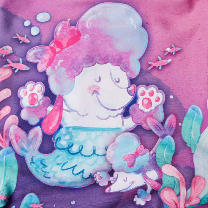 Speedo Kids' Digital Printed One-Piece Swimsuit Pink image number 2