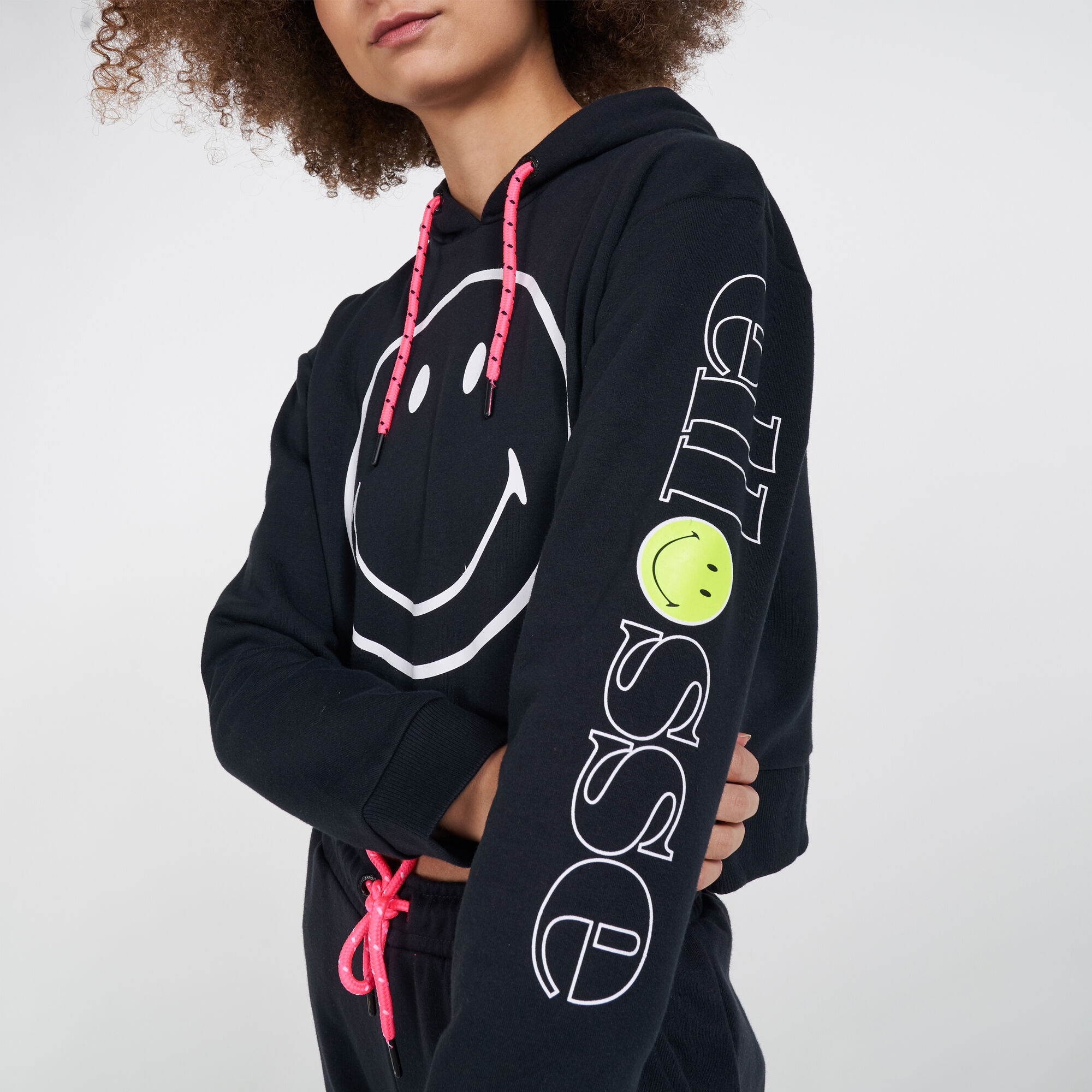 X smiley face discount hoodie