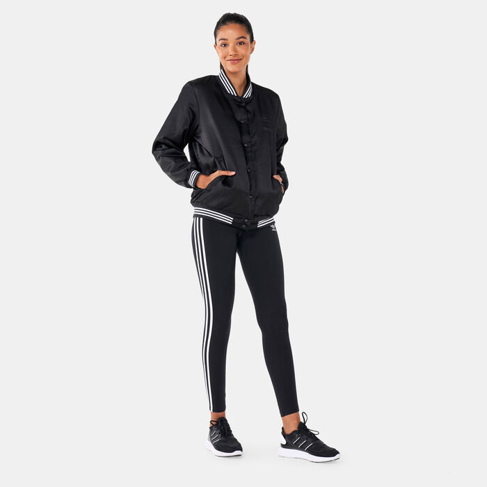 adidas Originals Women's x Disney Bambi Bomber Jacket Black adidas Originals Women's x Disney Bambi Bomber Jacket Black image number 2