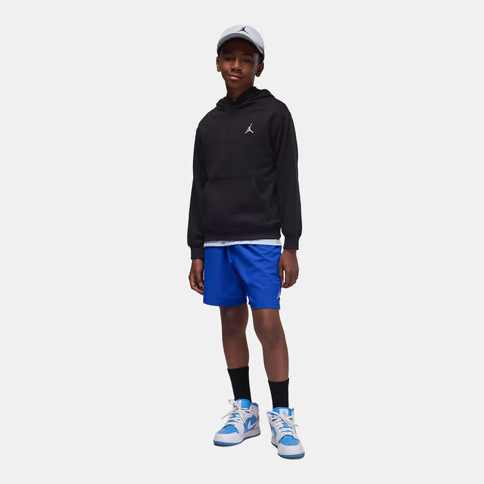 Nike Kids' Brooklyn Fleece Hoodie Black Nike Kids' Brooklyn Fleece Hoodie Black image number 2