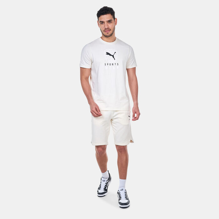 PUMA Men's Better Sportswear T-Shirt Beige PUMA Men's Better Sportswear T-Shirt Beige image number 2