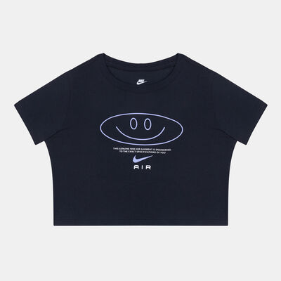 Nike Kids' Air Sportswear Crop Top (Older Kids) Black Nike Kids' Air Sportswear Crop Top (Older Kids) Black