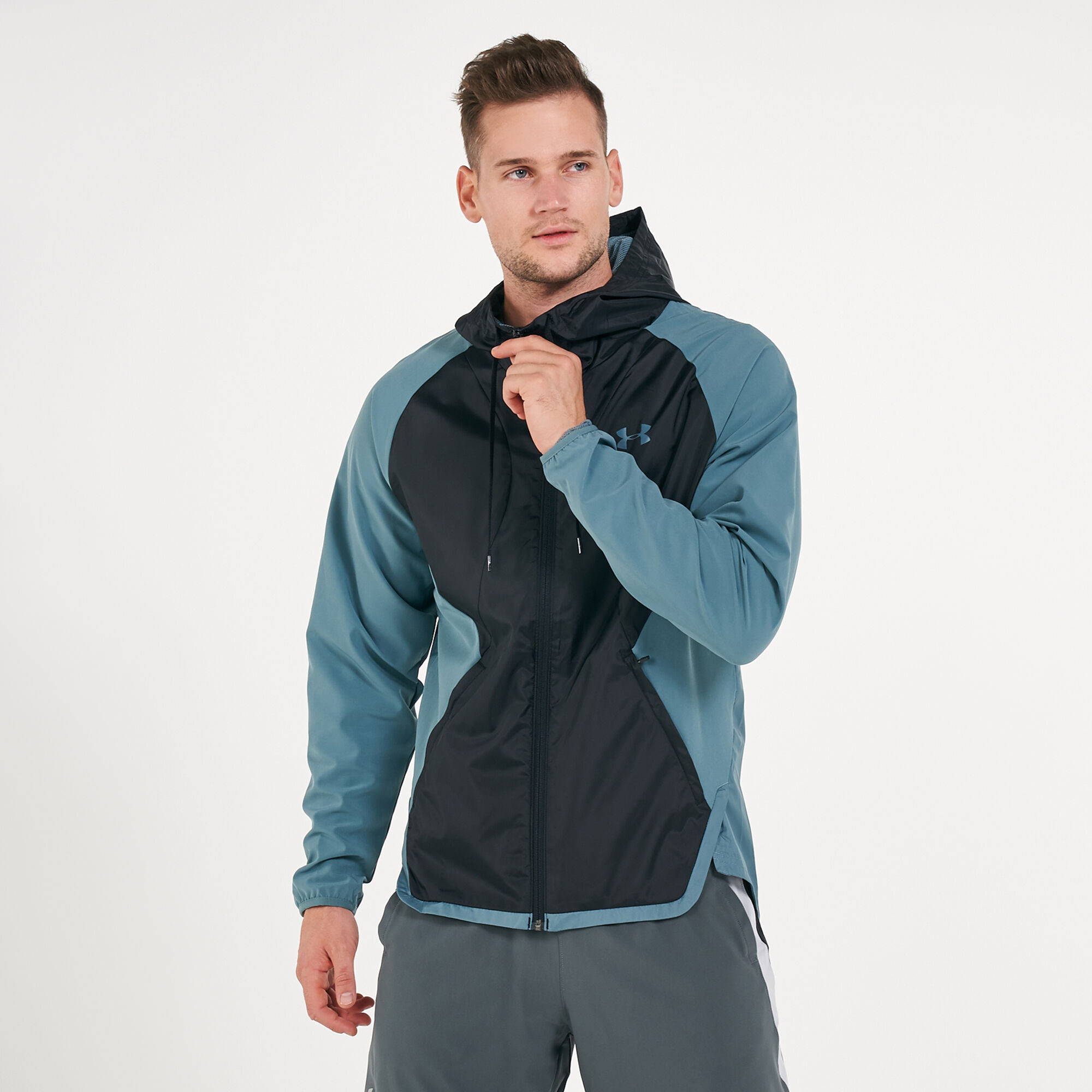 Under Armour Men s Stretch Woven Full Zip Jacket