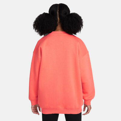 Nike Kids' Sportswear Club Fleece Sweatshirt Peach Nike Kids' Sportswear Club Fleece Sweatshirt Peach