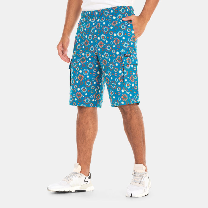 adidas Originals Men's Adventure Nature Awakening Allover Print Shorts Multi-Color adidas Originals Men's Adventure Nature Awakening Allover Print Shorts Multi-Color image number 0