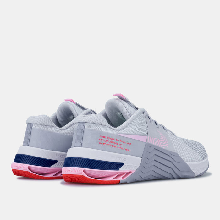 Nike Women's Metcon 8 Training Shoe Grey image number 2