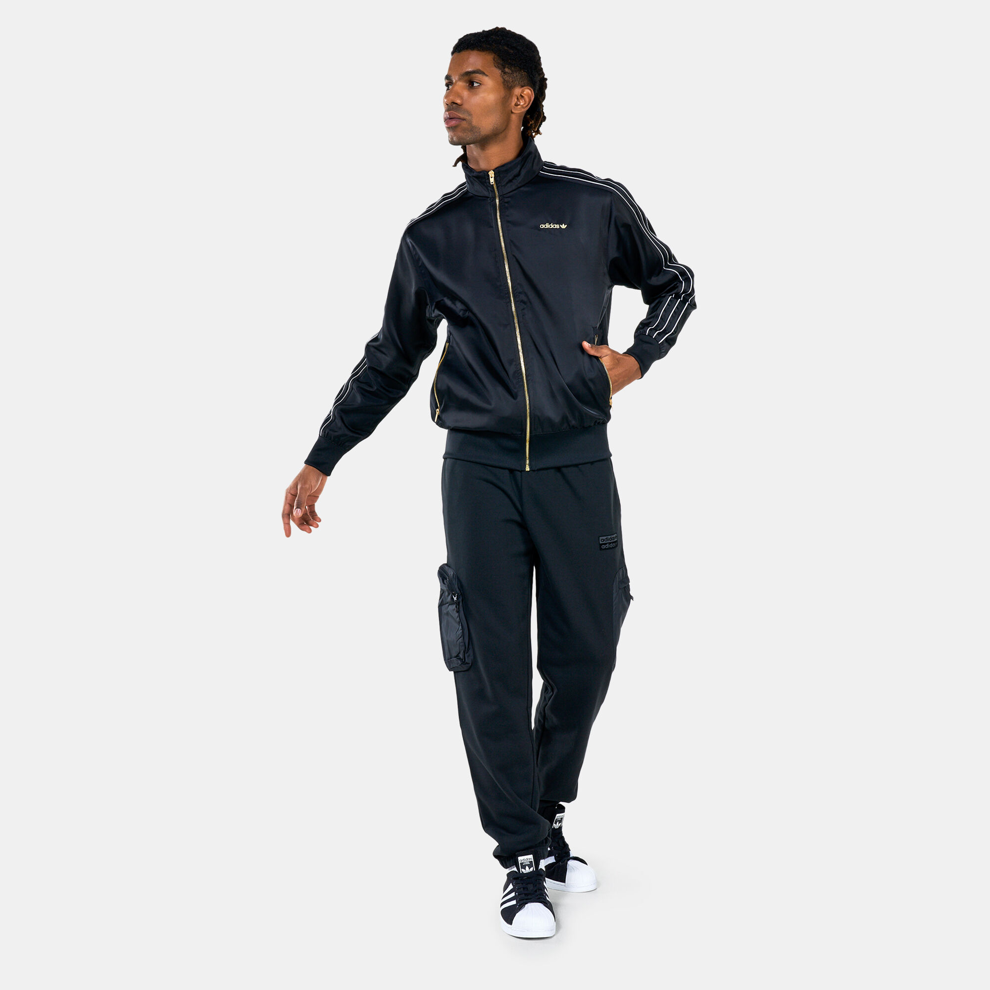 Buy adidas Men s R.Y.V. Cuffed Sweatpants Black in KSA SSS