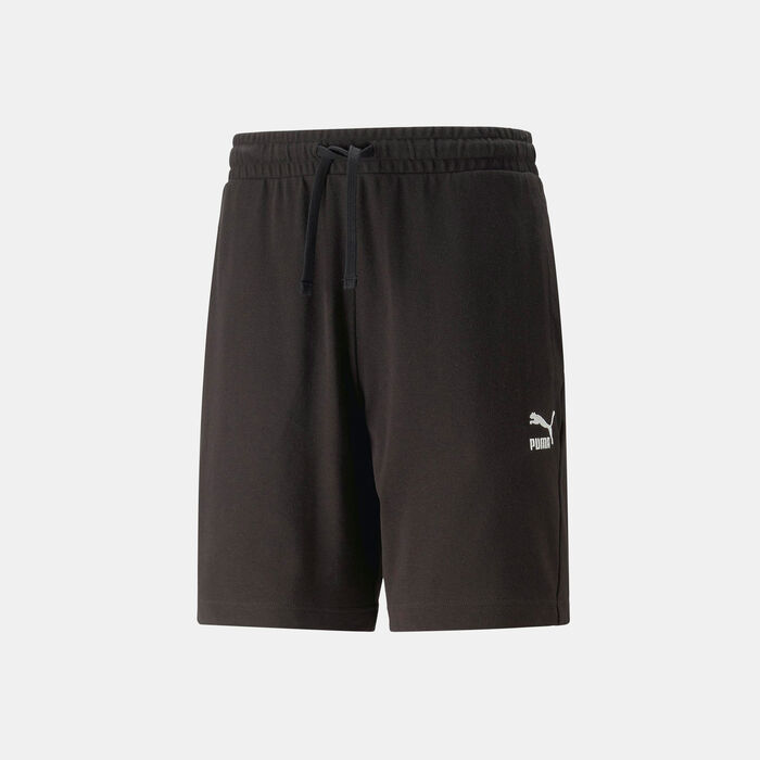 PUMA Men's Classics Pique Shorts Black PUMA Men's Classics Pique Shorts Black image number 0