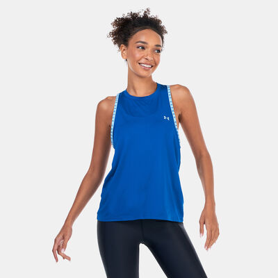 Under Armour Women's Knockout Training Tank Top Blue