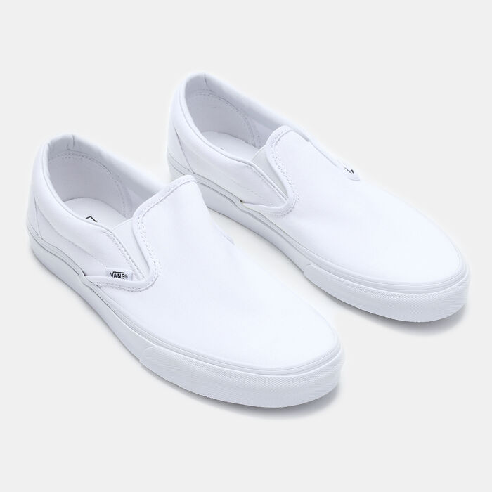 Vans Classic Slip-On Unisex Shoes White Vans Classic Slip-On Unisex Shoes White image number 1