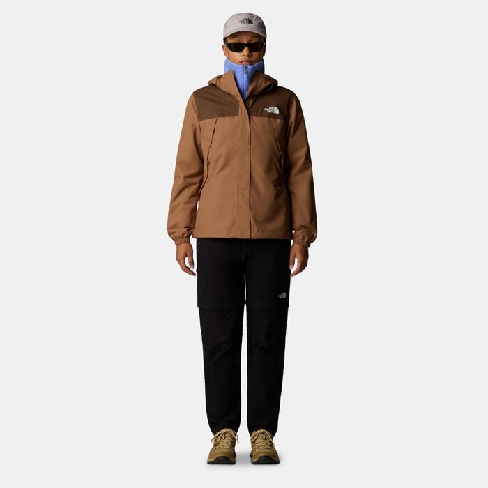 The North Face Women’s Antora Rain Jacket Brown The North Face Women’s Antora Rain Jacket Brown image number 2