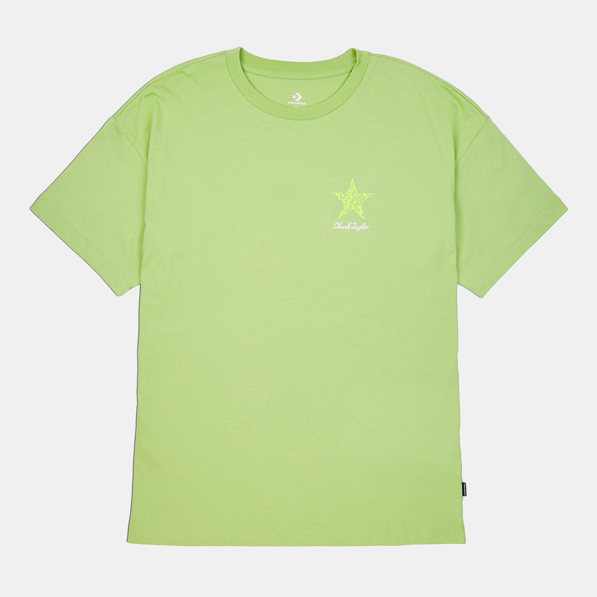 Women s Chuck Taylor Infill Star T Shirt Green Converse in KSA SSS