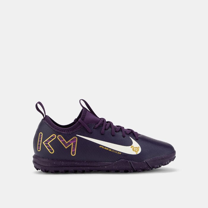 Nike Kids' Mercurial Vapor 16 Academy KM Turf Ground Football Shoes Purple image number 0