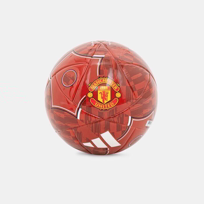 adidas Manchester United Home Mini Football Red adidas Manchester United Home Mini Football Red image number 0