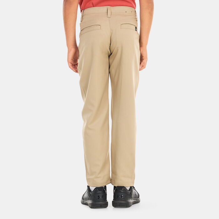 Under Armour Kids' UA Showdown Pants Brown Under Armour Kids' UA Showdown Pants Brown image number 1