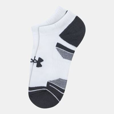 Under Armour Performance Tech Training No-Show Socks (3 Pairs) White Under Armour Performance Tech Training No-Show Socks (3 Pairs) White