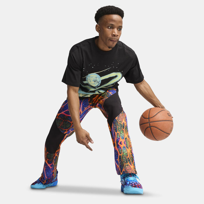 PUMA Men's Lamelo Ball Alien Skins T-Shirt Black PUMA Men's Lamelo Ball Alien Skins T-Shirt Black image number 2