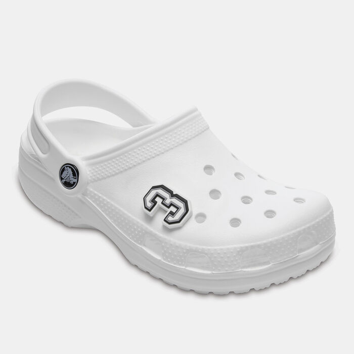 Crocs Number 3 Shoe Charm Multi-Color Crocs Number 3 Shoe Charm Multi-Color image number 1