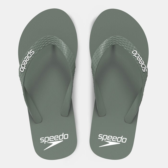 Speedo Men's Logo Flip Flops Green Speedo Men's Logo Flip Flops Green image number 0