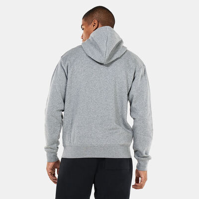 Jordan Men's Brooklyn Fleece Full-Zip Hoodie Grey