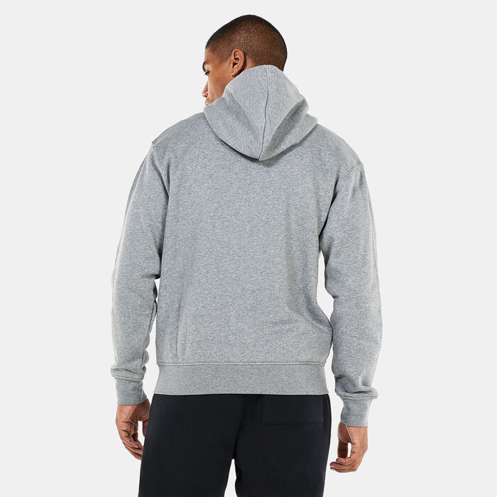 Jordan Men's Brooklyn Fleece Full-Zip Hoodie Grey image number 1