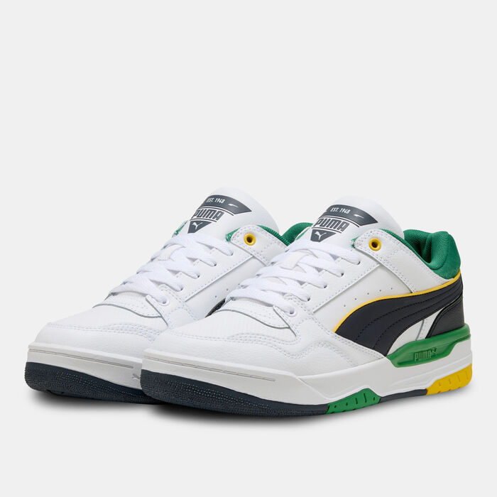 PUMA Men's Rebound Retro Shoes White PUMA Men's Rebound Retro Shoes White image number 1