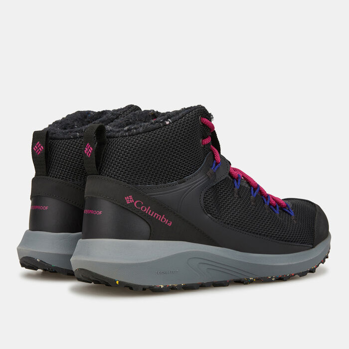 Columbia Women's Trailstorm™ Mid Waterproof Omni Heat™ Shoe Black Columbia Women's Trailstorm™ Mid Waterproof Omni Heat™ Shoe Black image number 2