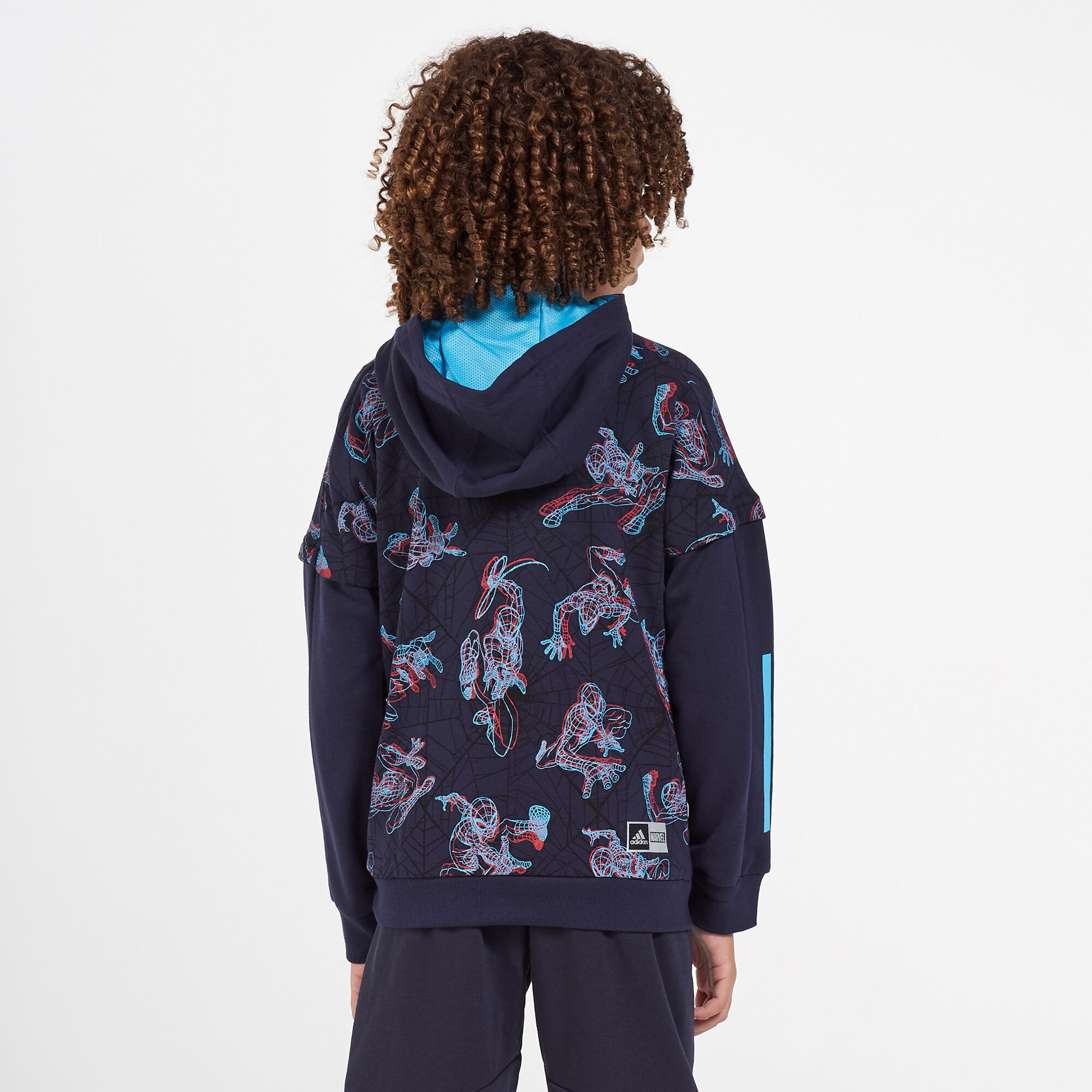 Kids X Marvel Spider Man Hoodie Younger Kids