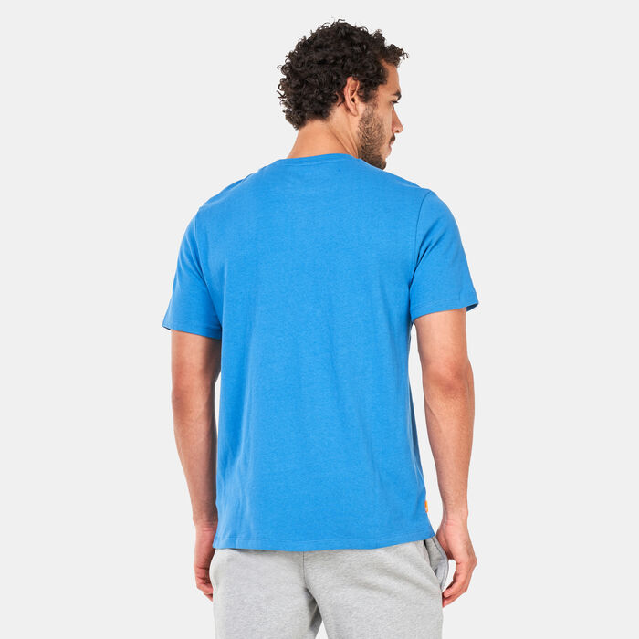Timberland Men's Re-Issue Front Archive Graphic T-Shirt Blue image number 1