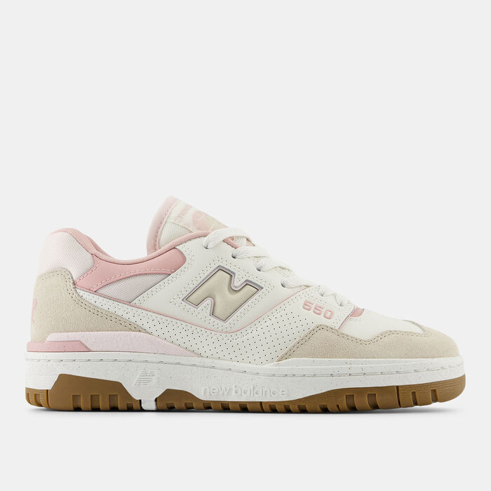 New Balance Women's BB550 Shoes White New Balance Women's BB550 Shoes White image number 0
