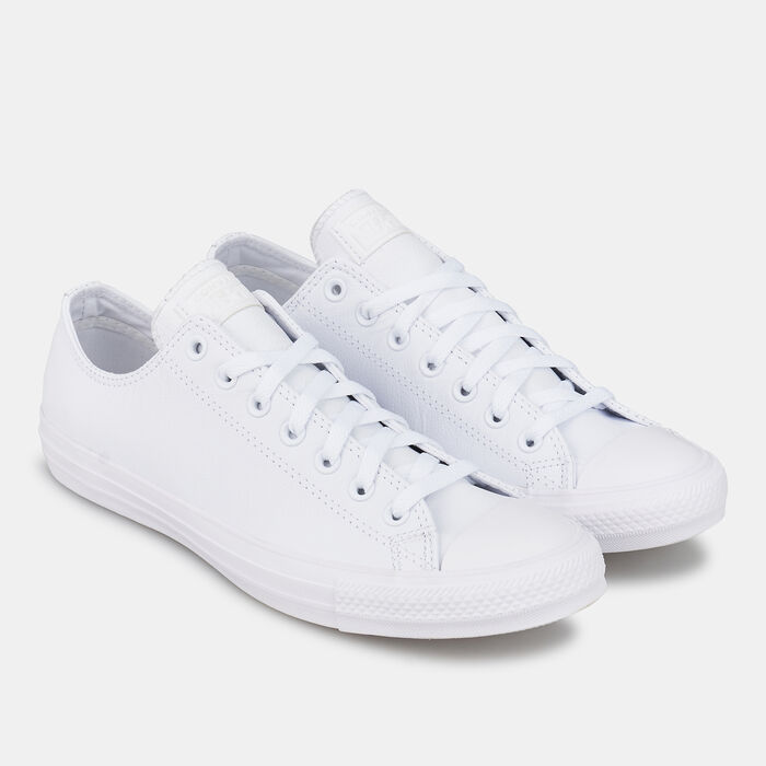 Converse Chuck Taylor All Star Mono Leather Unisex Shoe White Converse Chuck Taylor All Star Mono Leather Unisex Shoe White image number 1