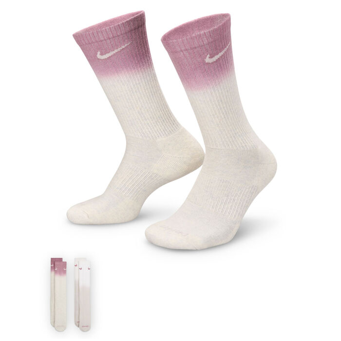 Nike Everyday Plus Cushioned Crew Socks (2 Pairs) Pink Nike Everyday Plus Cushioned Crew Socks (2 Pairs) Pink image number 0