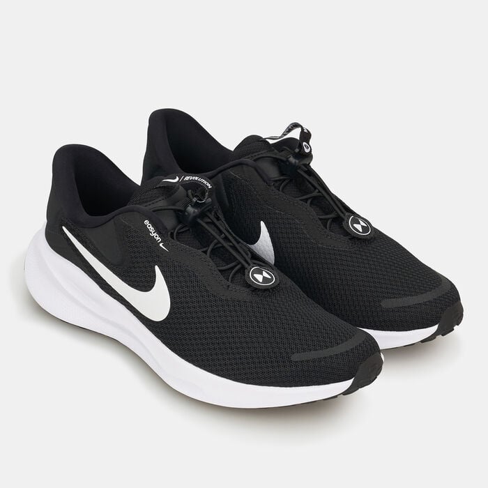 Nike Women's Revolution 7 EasyOn Road Running Shoes Black Nike Women's Revolution 7 EasyOn Road Running Shoes Black image number 2