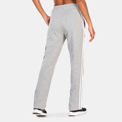 adidas Women's 3-Stripes Chenille Flower Patch Track Pants Grey adidas Women's 3-Stripes Chenille Flower Patch Track Pants Grey
