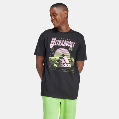 adidas Men's Ultraboost Graphic T-Shirt Black adidas Men's Ultraboost Graphic T-Shirt Black