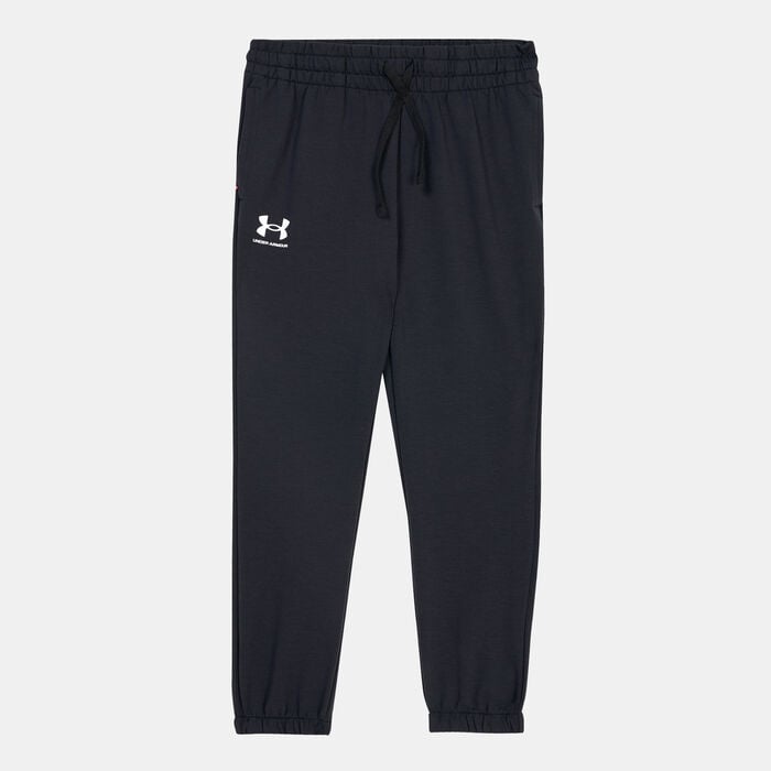 Under Armour Kids' UA Rival Terry Joggers Black Under Armour Kids' UA Rival Terry Joggers Black image number 0